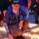 Памятная акция «Огненные картины войны» прошла в Ступино при поддержке партийцев