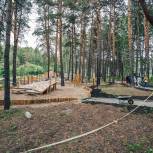 Готовность – 90%: в Заельцовском парке завершаются работы в рамках партпроекта «Городская среда»