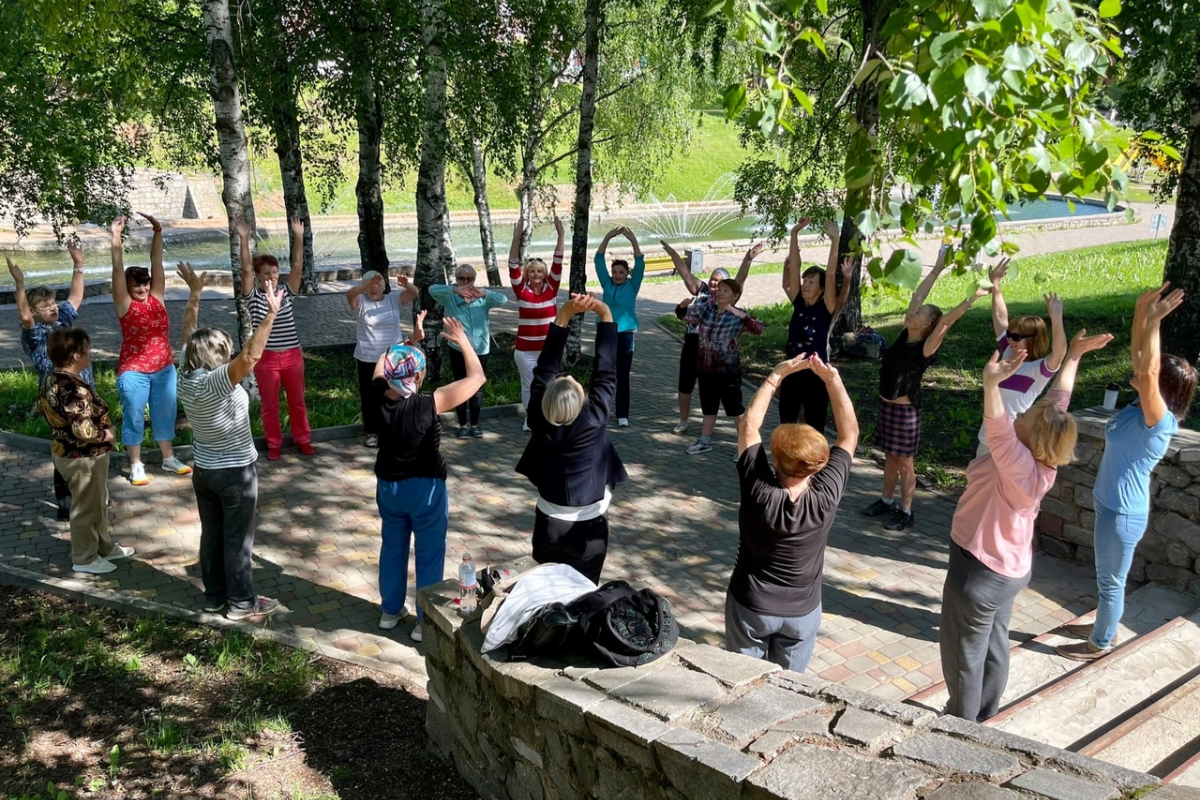 В Кирове проходят спортивные тренировки для пенсионеров