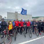 Активисты «Единой России» Златоуста приняли участие в велопробеге