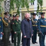 Виктор Тестов принял участие в открытии памятника, посвященного участникам спецоперации на Украине
