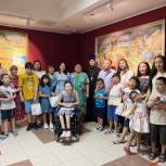 В Элисте прошел Конкурс-выставка рисунков детей, в возрасте от 7 до 13 лет, с расстройством аутистического спектра «Моя Россия!»