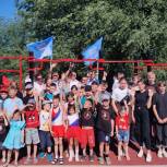 В Астрахани при поддержке «Единой России» установили спортплощадку в центре для социальных сирот