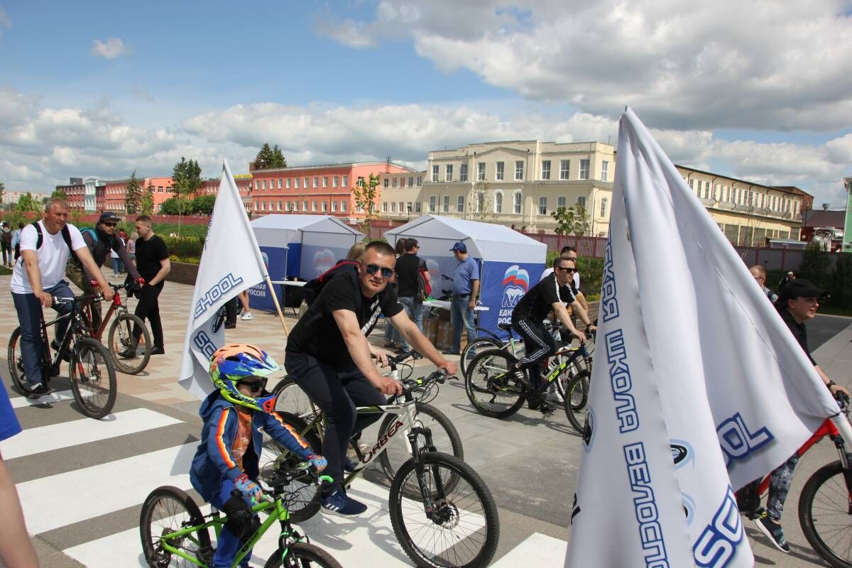 В Туле прошел фестиваль в поддержку создания велохайвея «Лев Толстой»