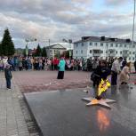 В Нурлате прошла акция «Свеча памяти»
