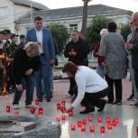 В муниципалитетах прошла акция «Свеча памяти»