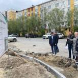 Народная Программа «Единой России»: Общественники Нового Уренгоя мониторят ход строительных работ на соцобъектах города