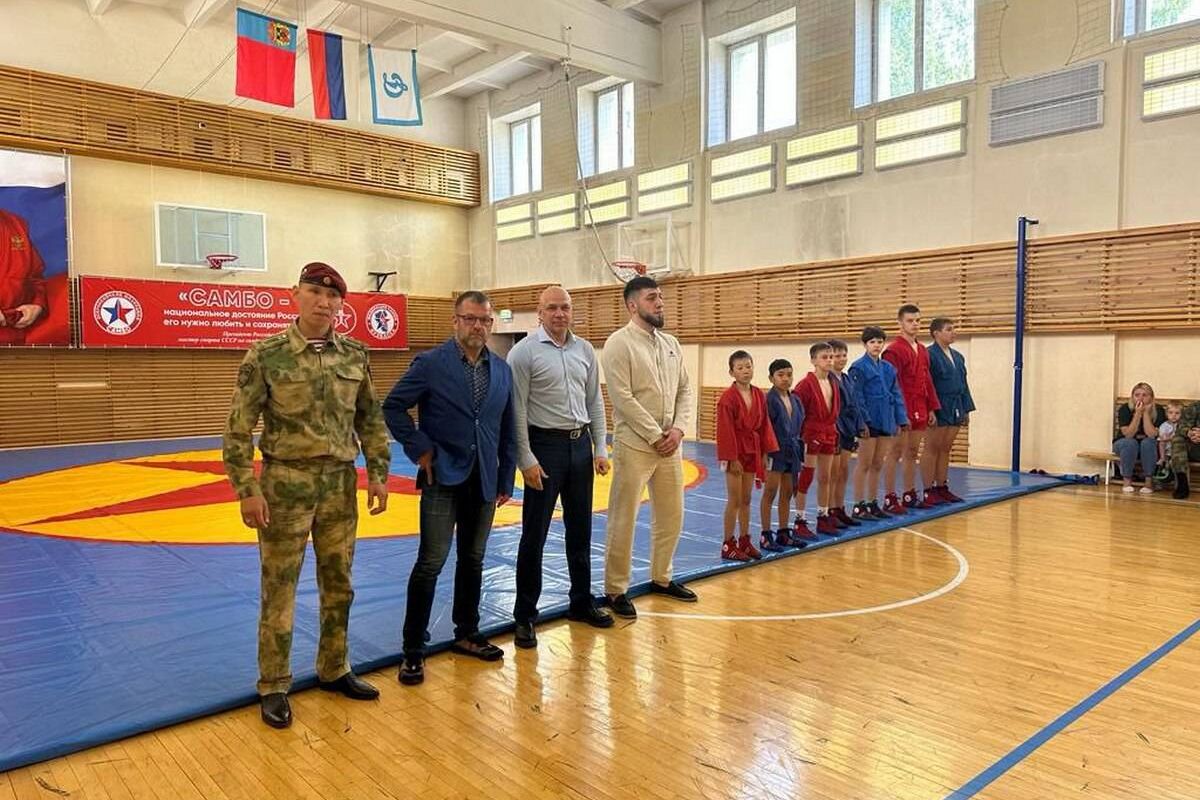 В Кемерове при поддержке «Единой России» открылась секция самбо