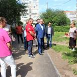 В Московском районе столицы состоялась общественная приемка дворовых территорий