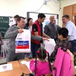 Андрей Чибис поздравил юных жителей Приморского района с Днём защиты детей