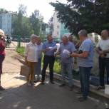 Единороссы города Бородино и Минусинского района проверили работы на социально значимых объектах