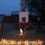 В Уржумском районе прошли памятные мероприятия