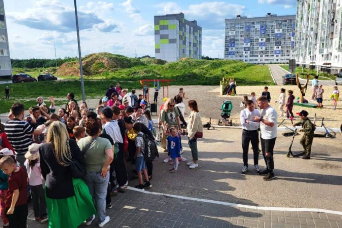 День соседей совместно с праздником для детей