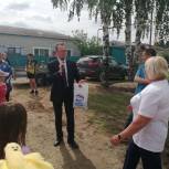 В деревне Колянур Советского района прошло торжественное открытие новой детской площадки