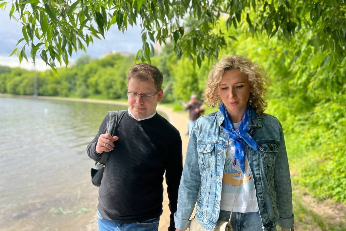 Активисты партпроекта «Чистая страна» провели экологический рейд в парке «Борисовские пруды»