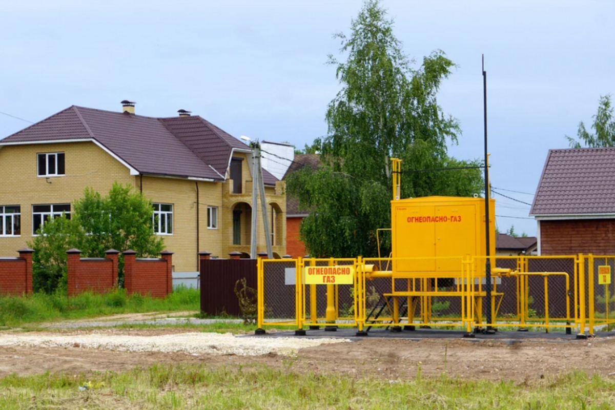 В селе Каменки Богородского округа введен в эксплуатацию газопровод