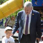 Поздравление Секретаря регионального отделения Леонида Черкесова с Международным днем защиты детей