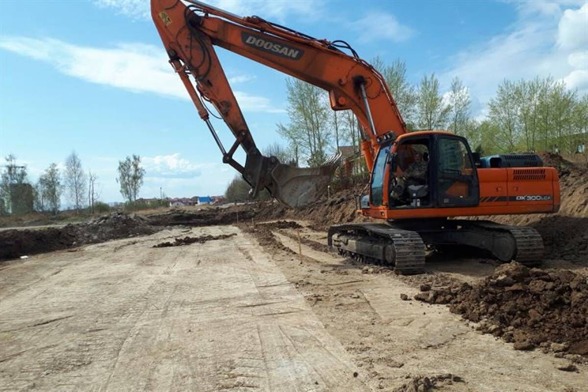 В Солнечном осенью планируется завершить строительство новых дорог