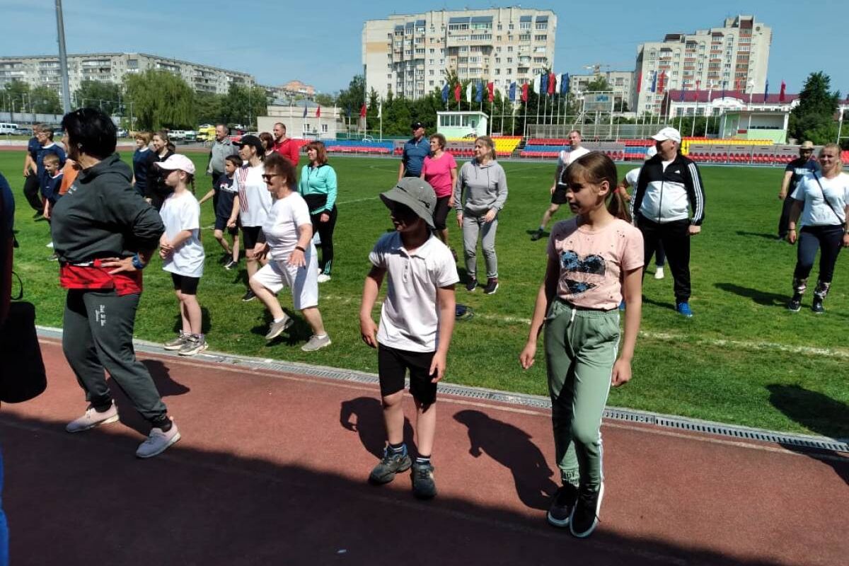 В Тамбове провели первый фестиваль ГТО среди семейных команд