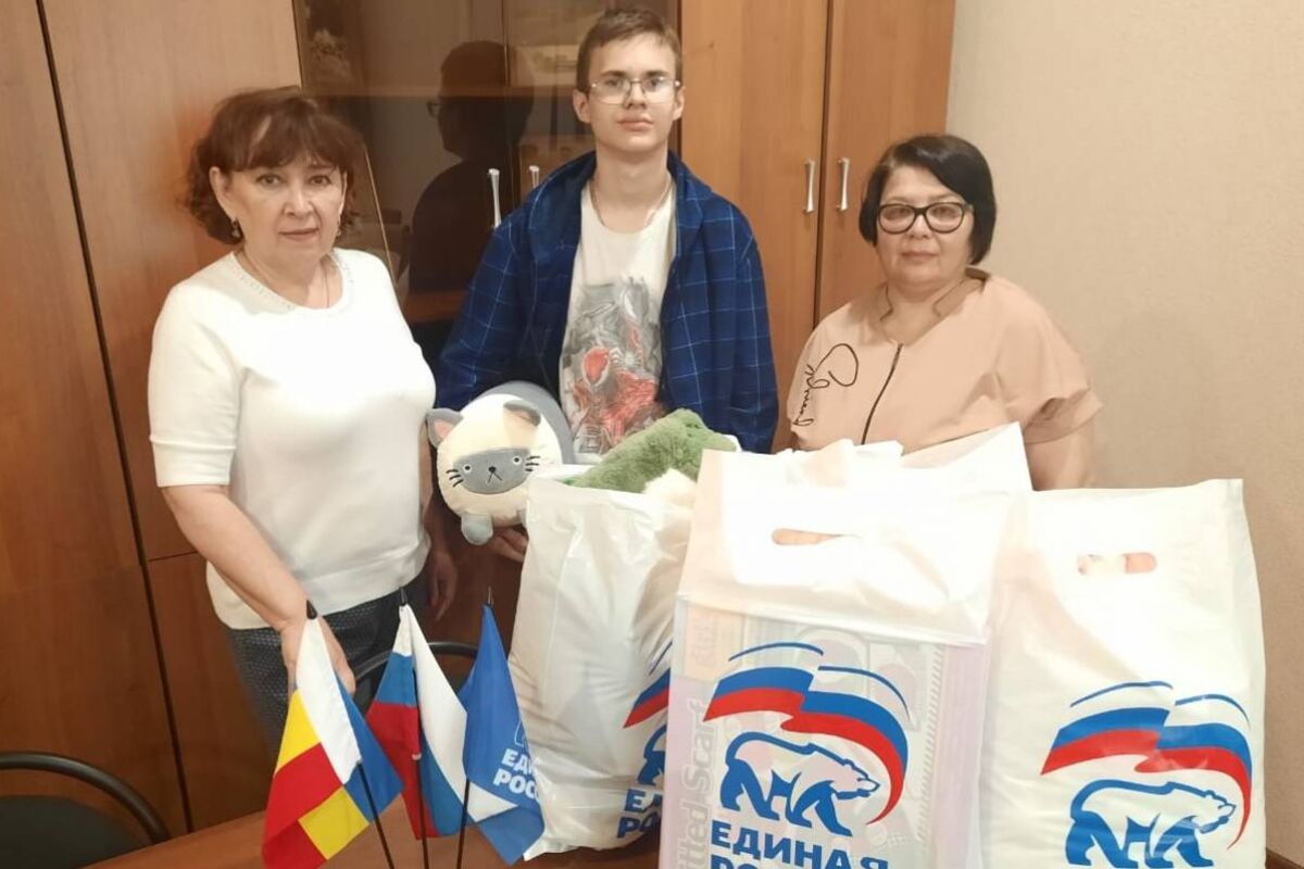 В Тацинском районе в День защиты детей посетили семьи, воспитывающие детей с ОВЗ