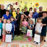 Делегация из Тамбовской области посетила школу и детский садик Новоайдарского район ЛНР с гуманитарной миссией