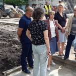 Партийный десант «Единой России» проверил ход работ по благоустройству общественных пространств в городе Иркутске