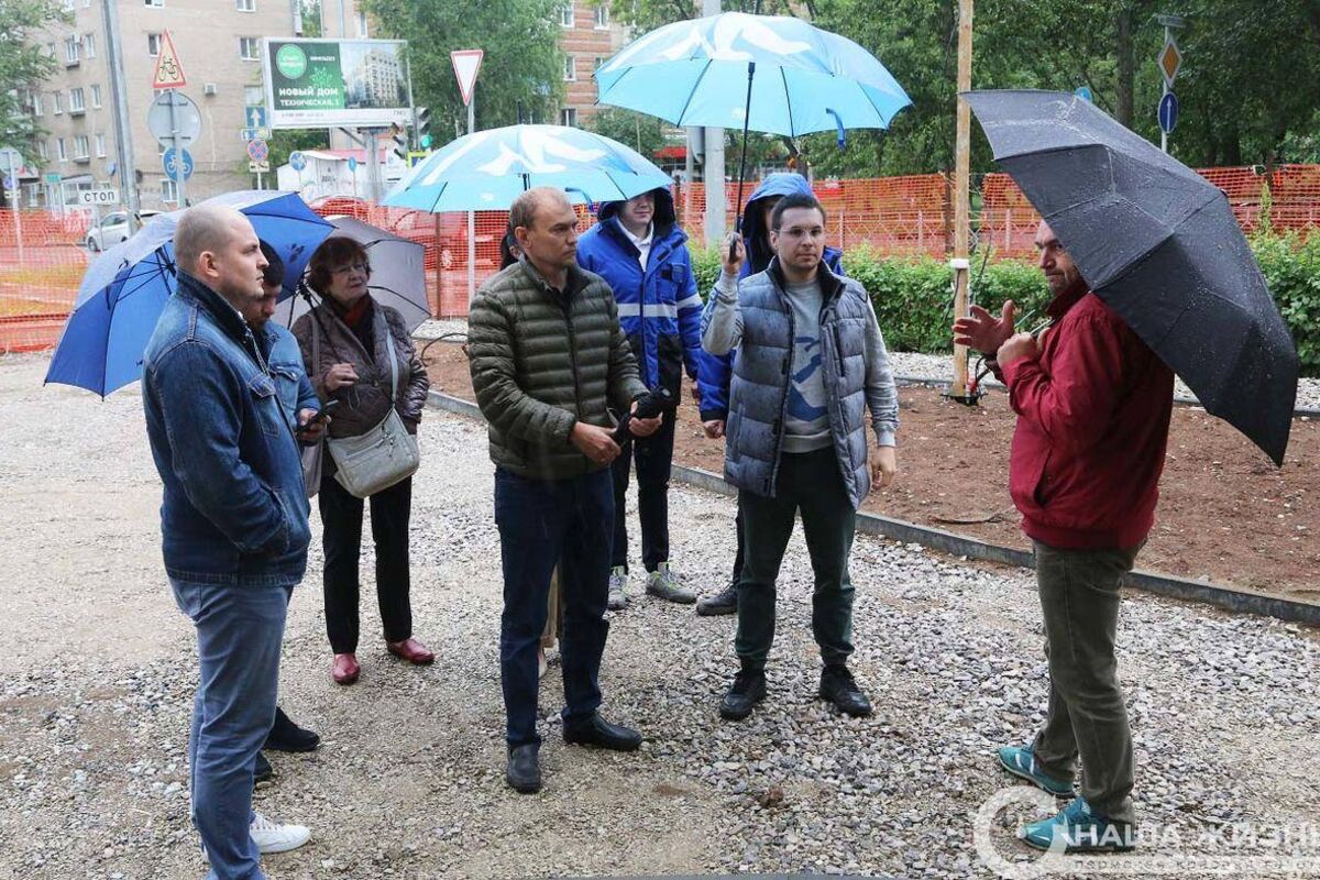 В Мотовилихе продолжается строительство нового сквера на ул.Макаренко |  09.06.2023 | Пермь - БезФормата