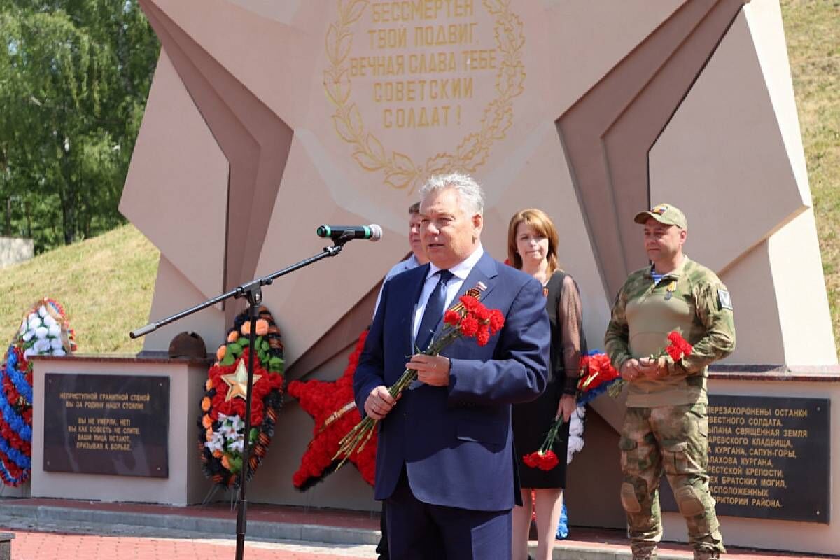 Николай Воробьев: Мы будем достойны памяти героев Великой Отечественной