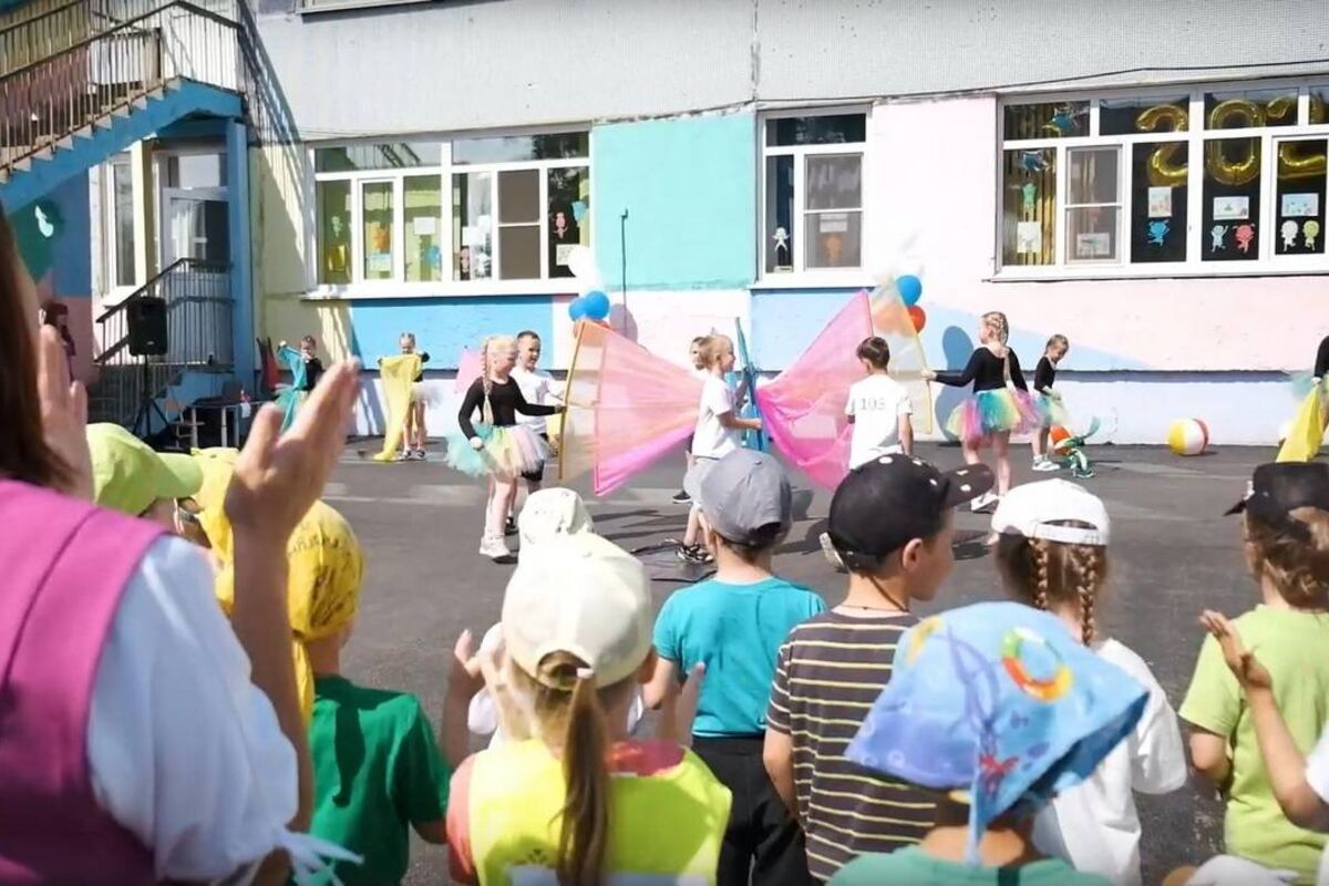 В Кемерове прошел детский праздник под открытым небом
