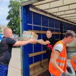 Единороссы Башкирии доставили строительный материал для жителей Шебекинского городского округа