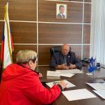 Сергей Егоров провел прием граждан в региональной общественной приемной партии «Единая Россия»