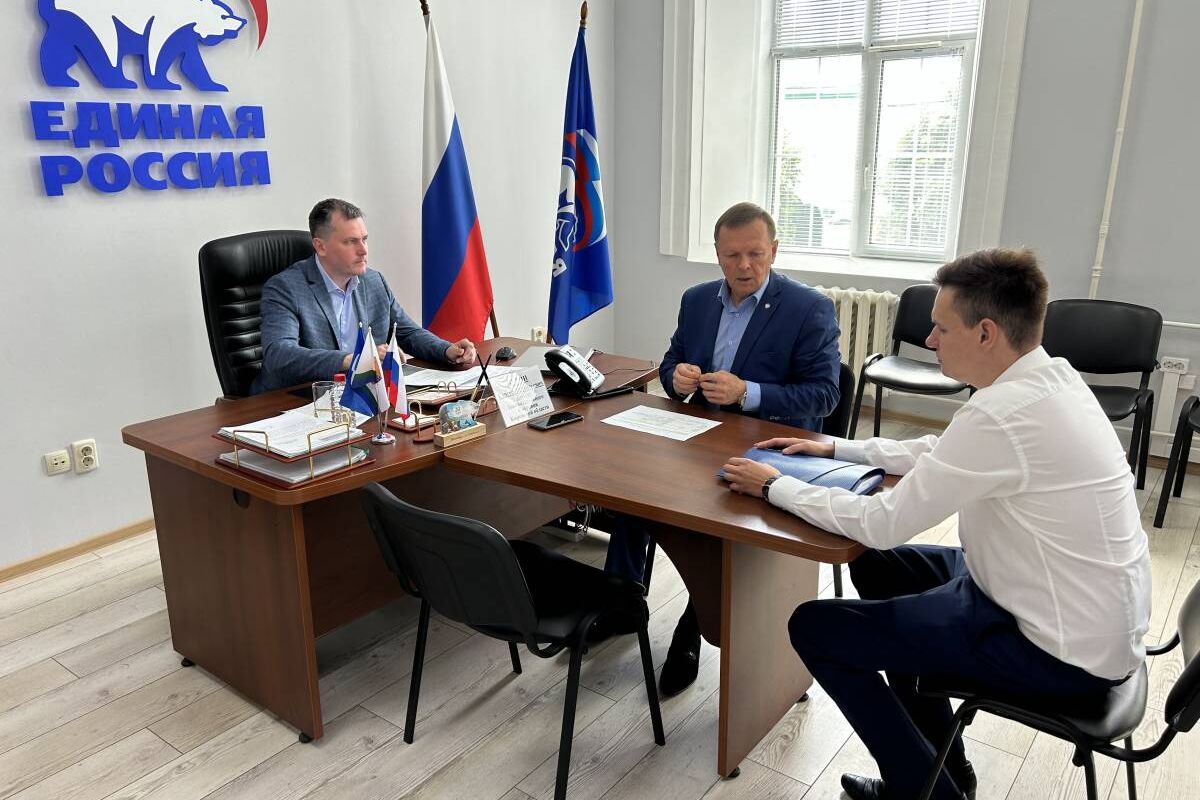 Депутат Заксобрания провел прием граждан в рамках партпроекта «Моя карьера с «Единой Россией»