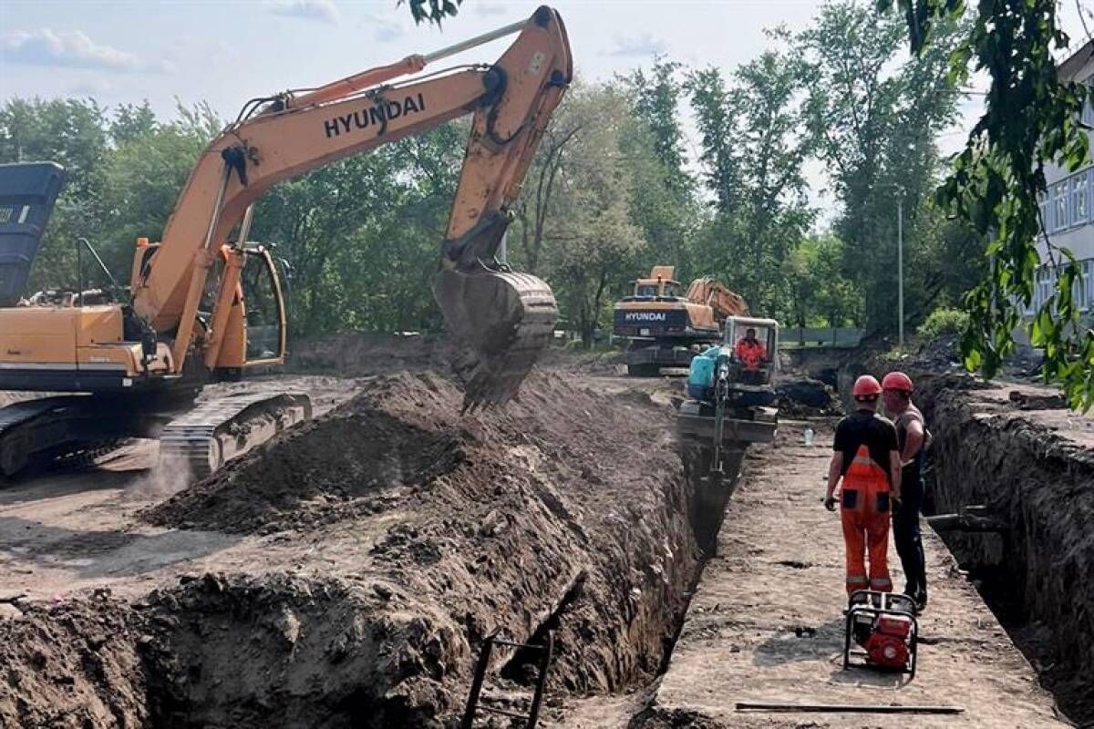 Еще один участок проходного коллектора ремонтируют в Зеленой Роще |  20.06.2023 | Красноярск - БезФормата