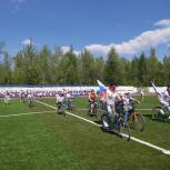 На Теньке открыли физкультурно-оздоровительный комплекс в рамках партийного проекта «Единой России»- «Детский спорт»