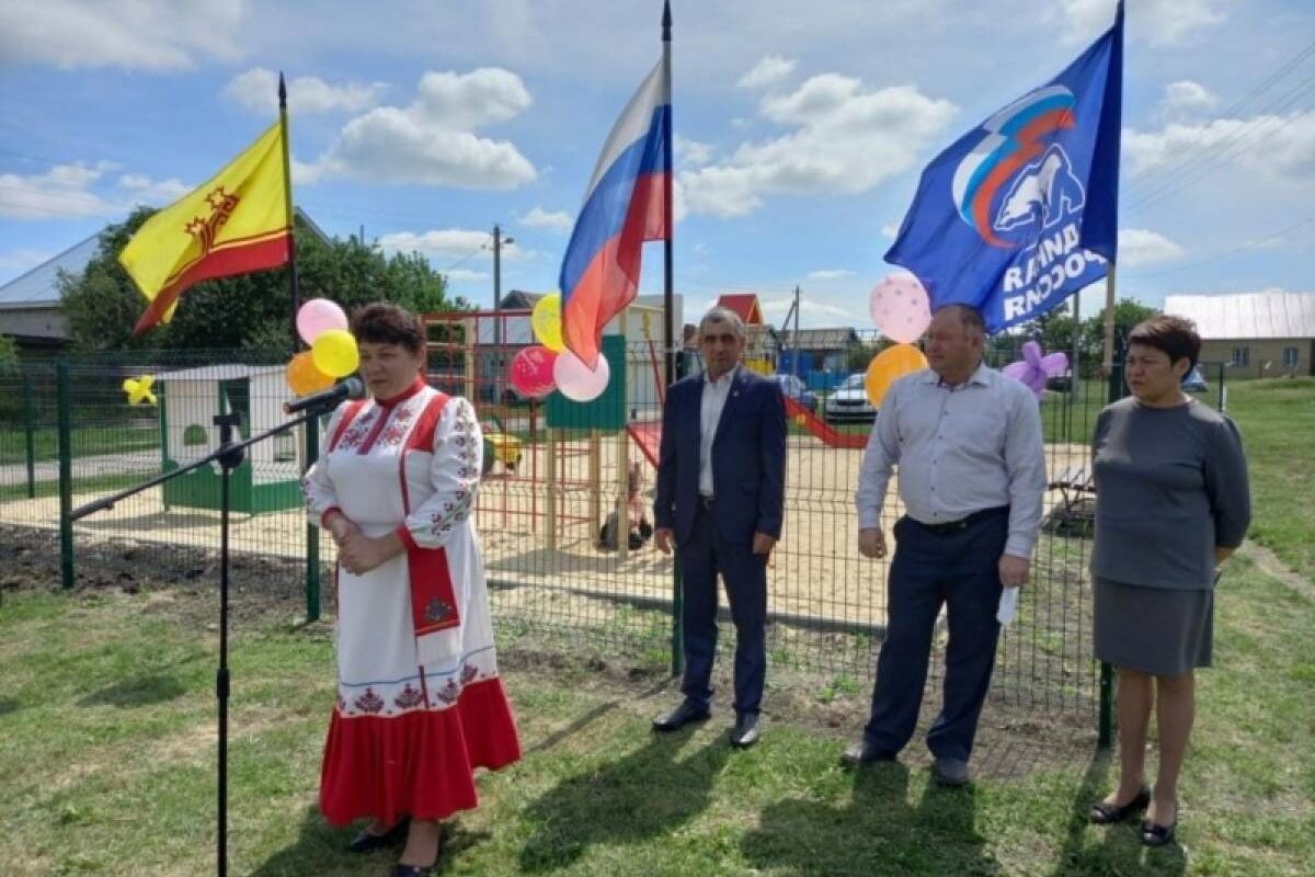 В День защиты детей – новая детская площадка