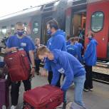 В  Самару прибыл поезд с первой группой детей из ДНР