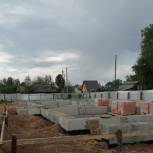 В Красноборске строят дом по программе переселения