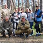 Партийцы Ивановского округа убрали территорию бывшего пионерлагеря