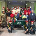 Парту Героя Евгения Тимкина открыли в Северном районе области