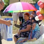 Иван Бабошкин поздравил ветерана из Ершовского района со 100-летием