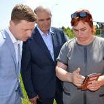 Владимир Мутовкин провел рабочий выезд в микрорайон Заря