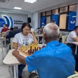 В Штабе общественной поддержки состоялся турнир по шахматам и шашкам