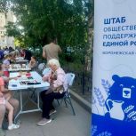 «Единая Россия» провела в Воронежской области акцию «День соседей»