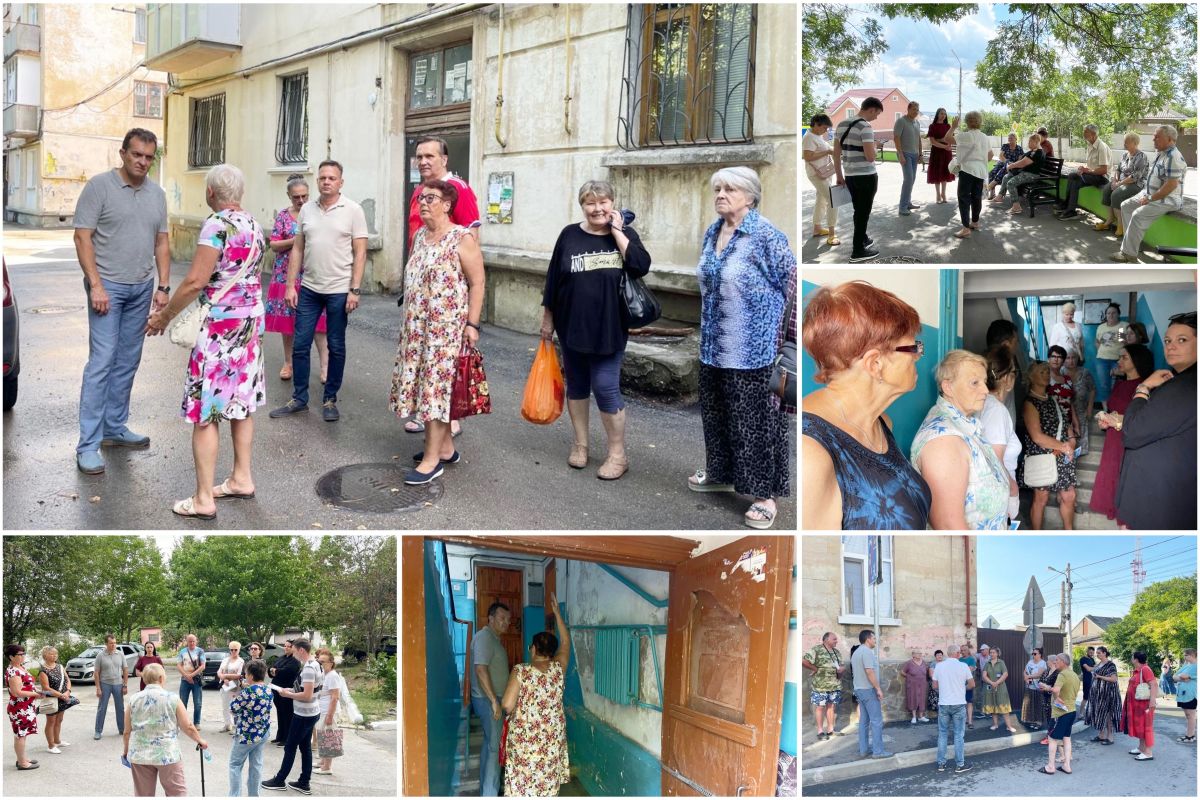 Депутаты Симферопольского городского совета встретились с жителями  Киевского района