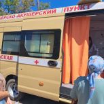 В ЛНР «Единая Россия» организовала выездной медосмотр для сельских жителей