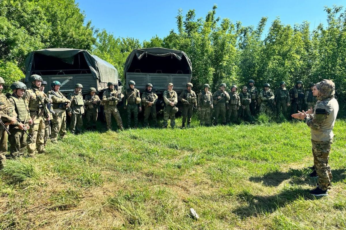 В Запорожской области прошел закрытый семинар по боевому самбо для добровольческого отряда «БАРС»