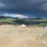 В Улагане Республики Алтай по народной программе «Единой России» началось строительство ФОКа