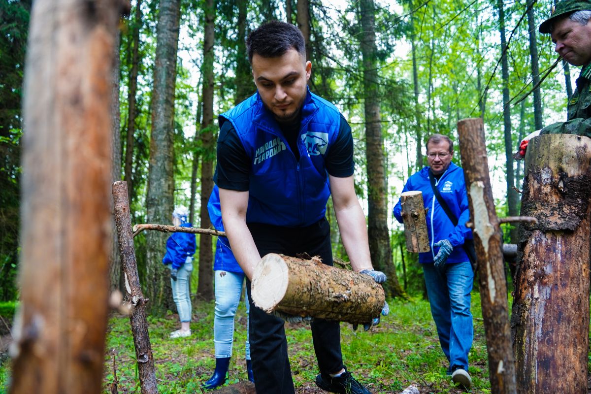 Шатура и Мытищи присоединились к партийной акции «Единой России» «Чистый  лес»