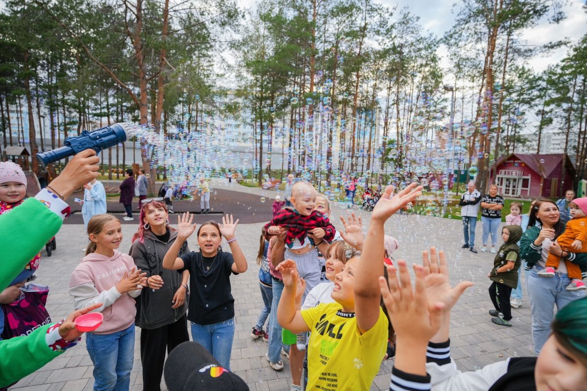 В Альметьевске масштабно отметили День защиты детей | 03.06.2024 | Казань -  БезФормата