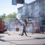 В Благовещенске при поддержке «Единой России» начался ремонт трёх участков дорог